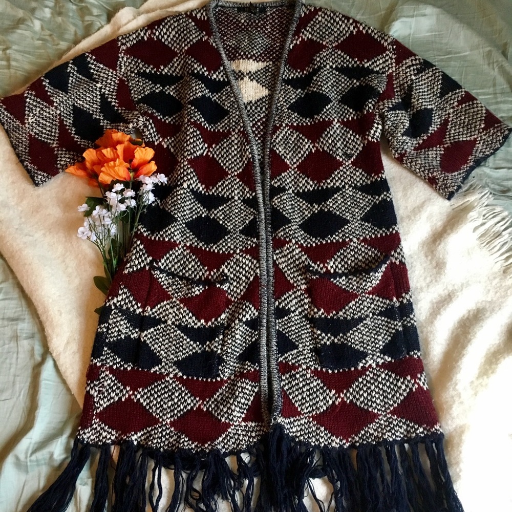 Long and thick cardigan!